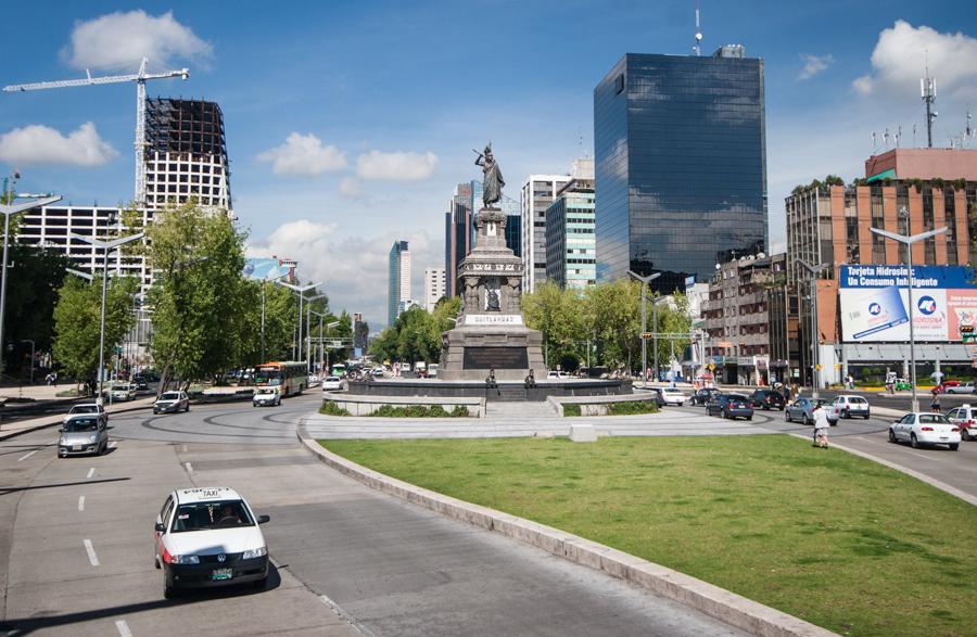 Monumento a Coanacoch en Distrito Federal, Mexico,...