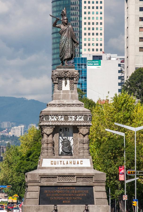 Monumento a Coanacoch en Distrito Federal, Mexico,...