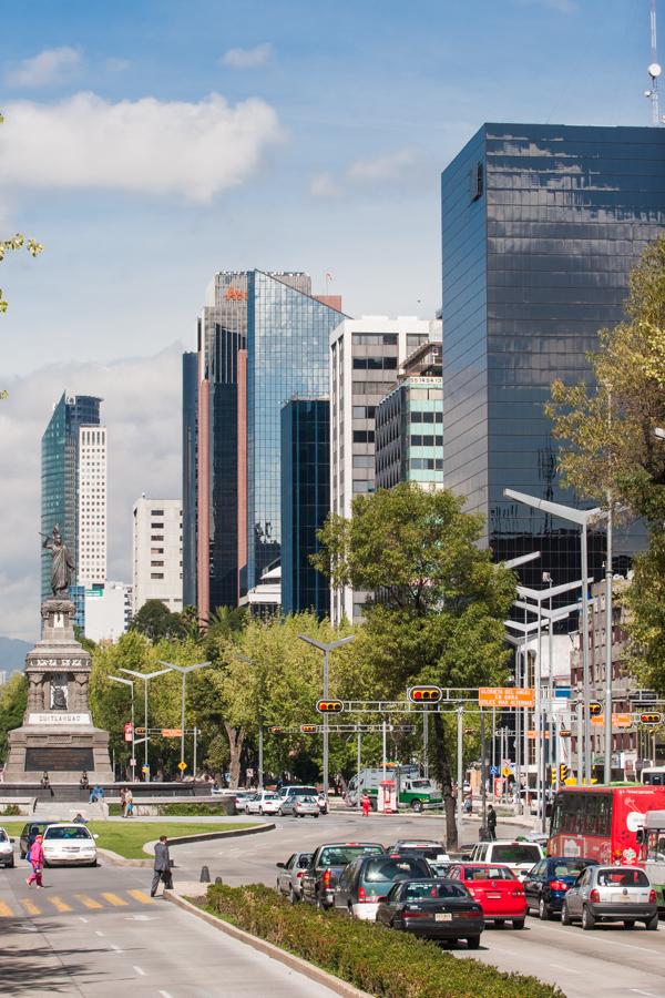 Calle en Distrito Federal, Mexico, America Central