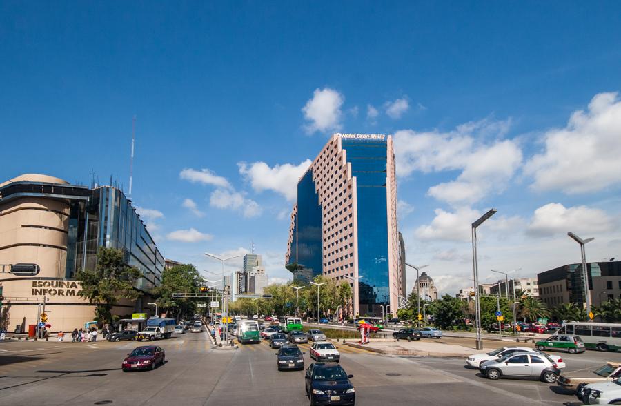 Calle en Distrito Federal, Mexico, America Central