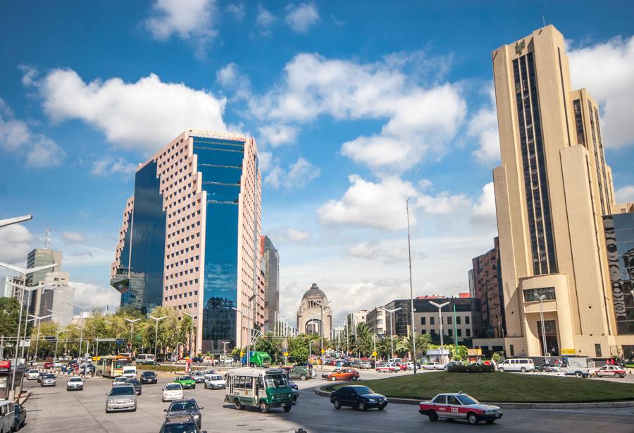 Calle en Distrito Federal, Mexico, America Central