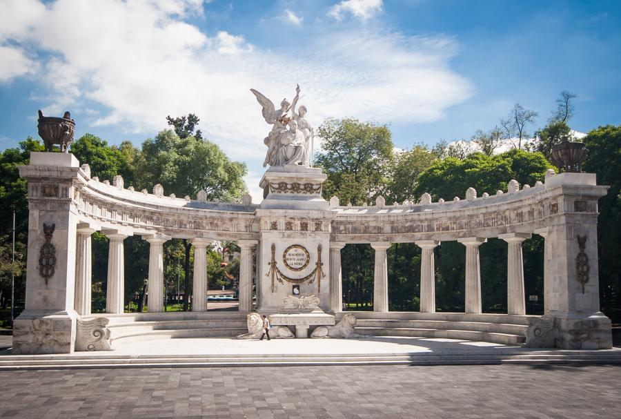 Monumento a Benito Juarez, Hemiciclo a Juarez, Dis...