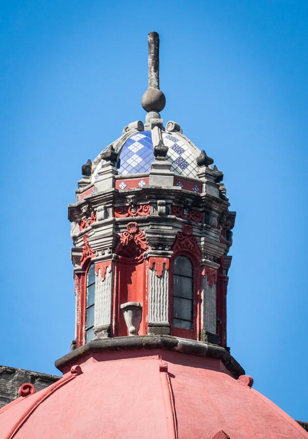 Detalle de un Cupula, Distrito Federal, Mexico, Am...