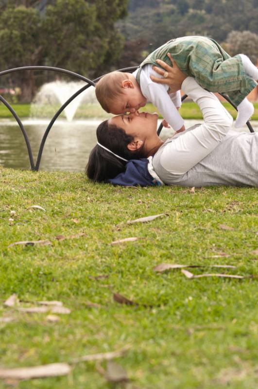 Madre e Hijo, Parque Metropolitano Simon Bolivar, ...