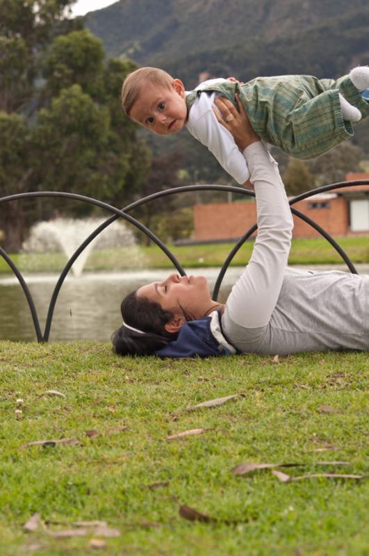 Madre e Hijo, Parque Metropolitano Simon Bolivar, ...