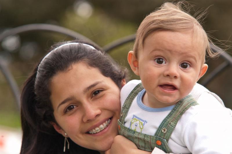 Madre e Hijo, Parque Metropolitano Simon Bolivar, ...