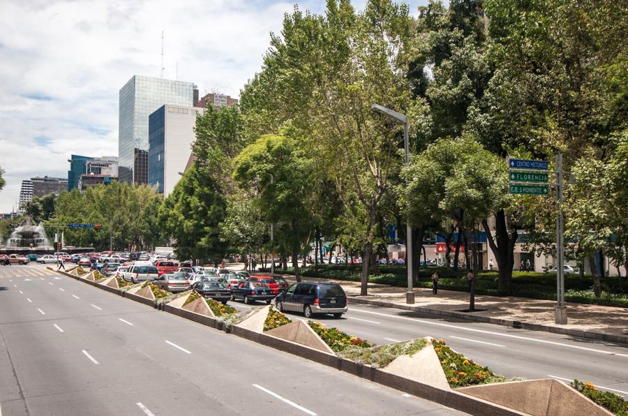 Paseo de la Reforma, Distrito Federal, Mexico, Ame...