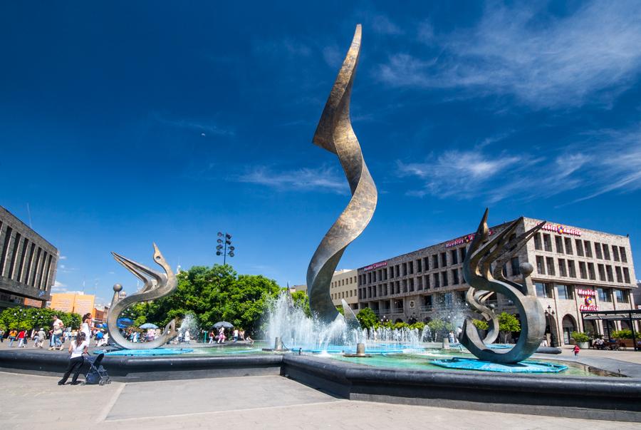 Fuente de la Inmolacion de Quetzalcoatl, Guadalaja...