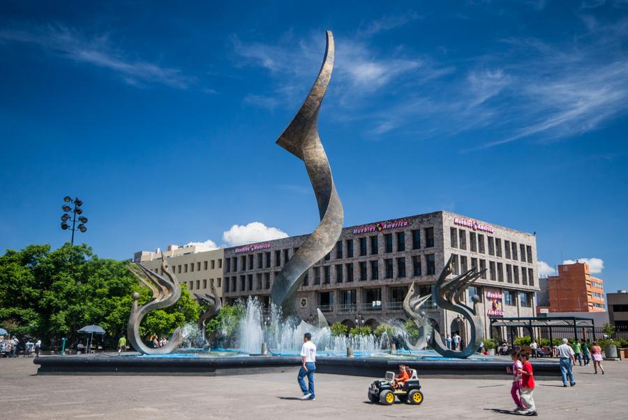 Fuente de la Inmolacion de Quetzalcoatl, Guadalaja...