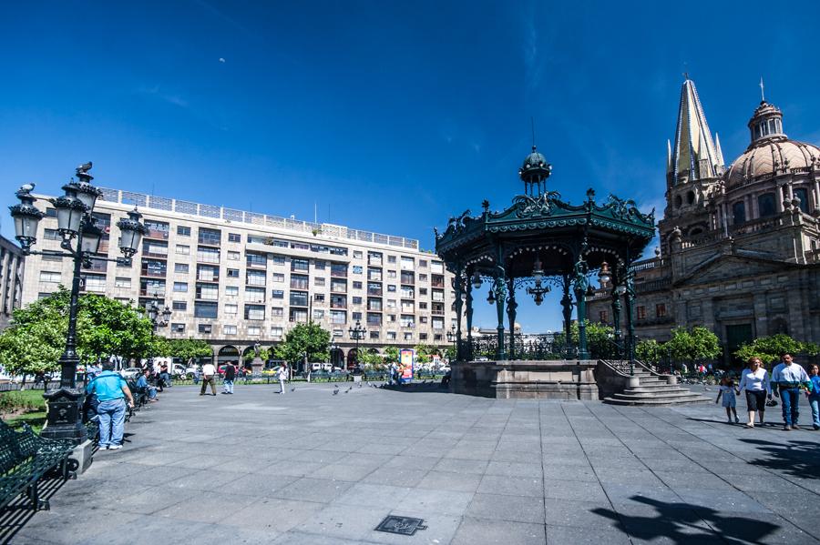 Plaza de Armas, Guadalajara, Mexico, Centro Americ...