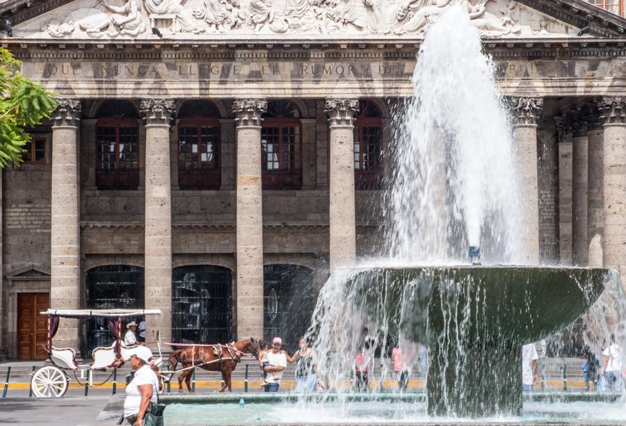 Teatro Degollado, Guadalajara, Mexico, Centro Amer...