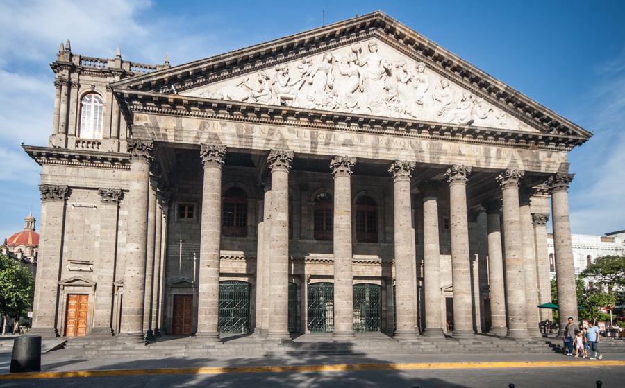 Teatro Degollado, Guadalajara, Mexico, Centro Amer...