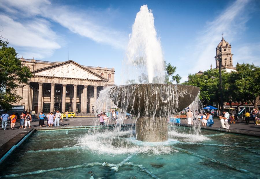 Teatro Degollado, Guadalajara, Mexico, Centro Amer...