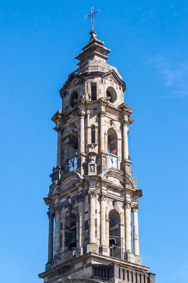 Campanario de una Iglesia, Guadalara, Mexico, Cent...