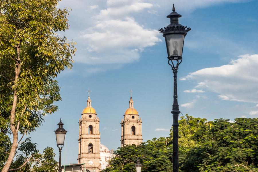 Campanario de una Iglesia, Guadalara, Mexico, Cent...