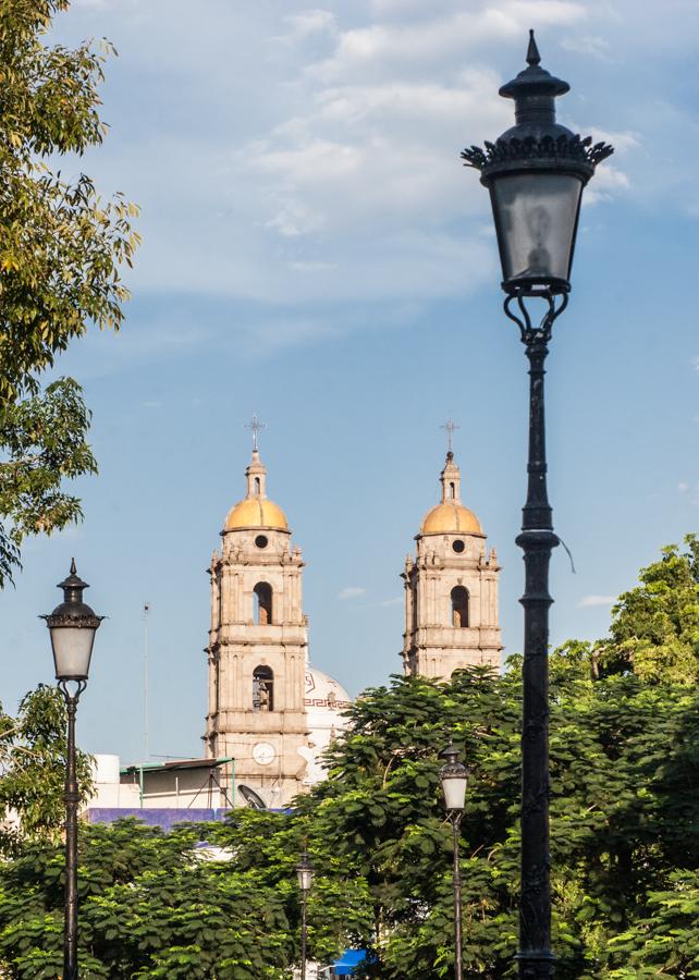 Campanario de una Iglesia, Guadalara, Mexico, Cent...