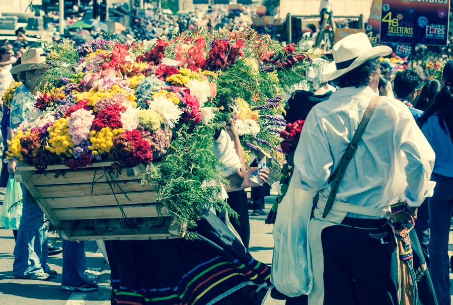 Desfile de Silleteros, Feria de las Flores, Medell...