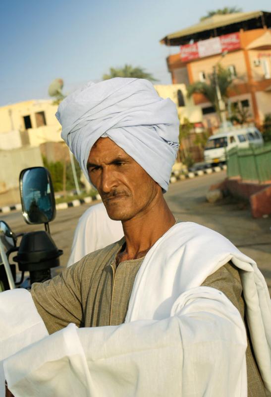 Hombre con Turbante, Egipto, El Cairo, Africa