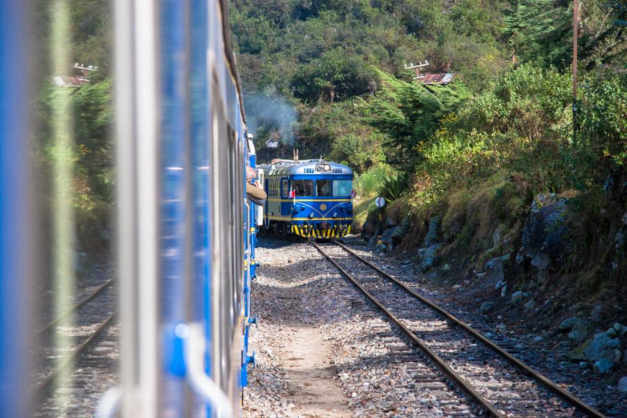 Viaje en Tren, Aguas Calientes, Machu Picchu, Peru...