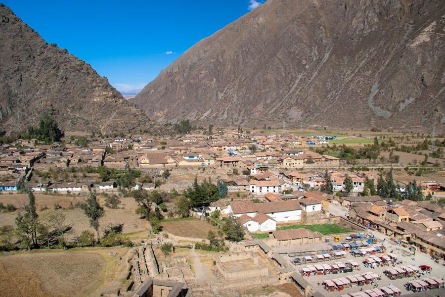 Panoramica de Provincia de Ollantaytambo, Ullantay...