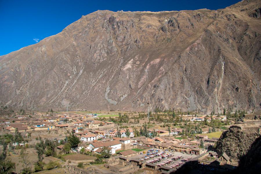 Panoramica de Provincia de Ollantaytambo, Ullantay...