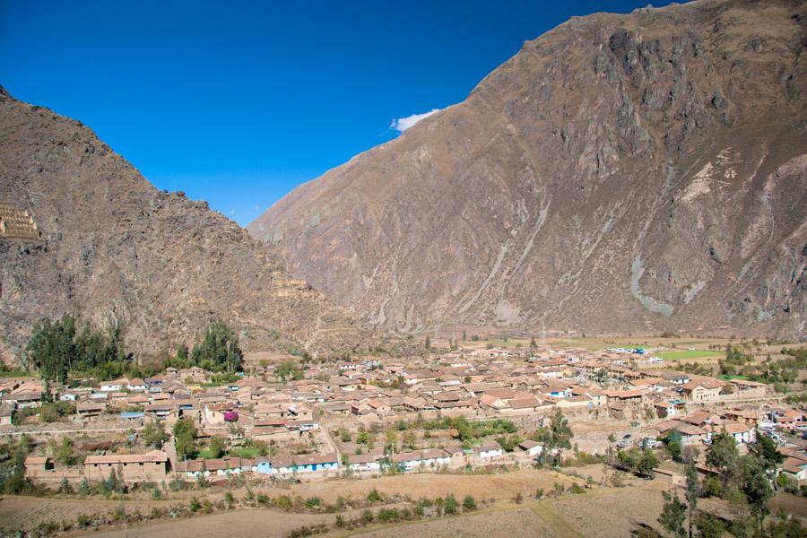 Panoramica de Provincia de Ollantaytambo, Ullantay...