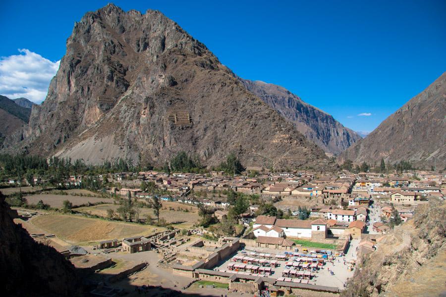 Panoramica de Provincia de Ollantaytambo, Ullantay...