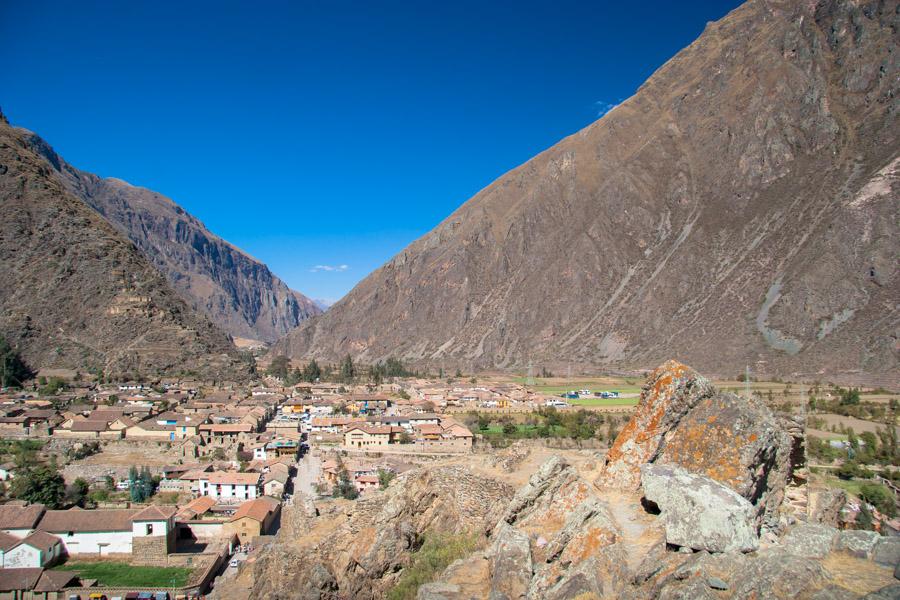 Panoramica de Provincia de Ollantaytambo, Ullantay...