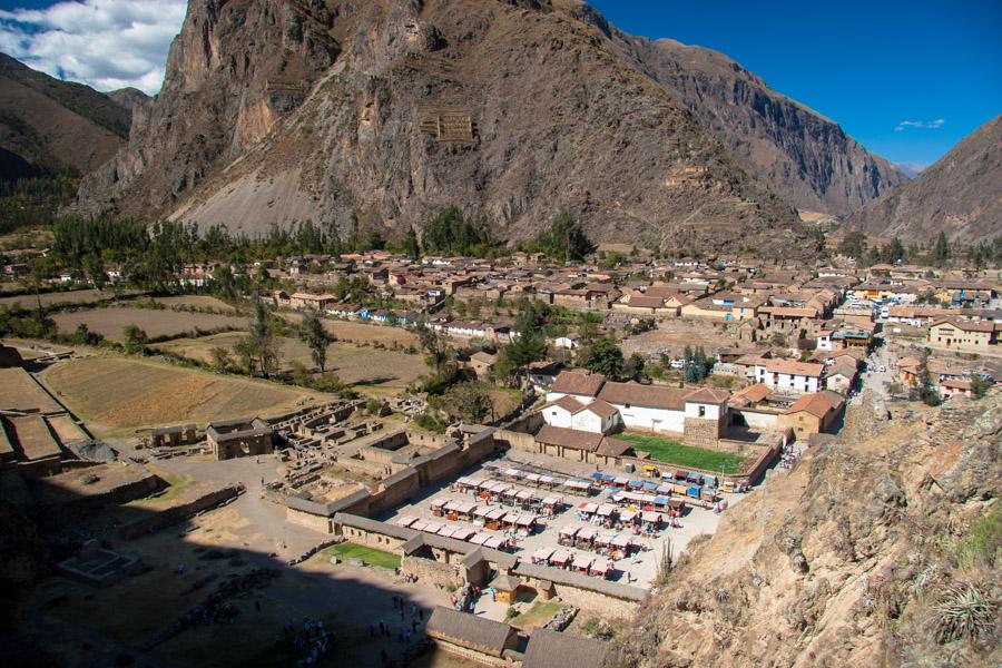 Panoramica de Provincia de Ollantaytambo, Ullantay...