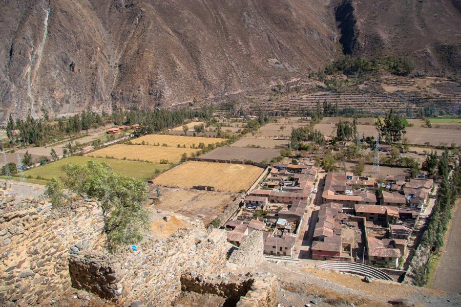 Panoramica de Provincia de Ollantaytambo, Ullantay...