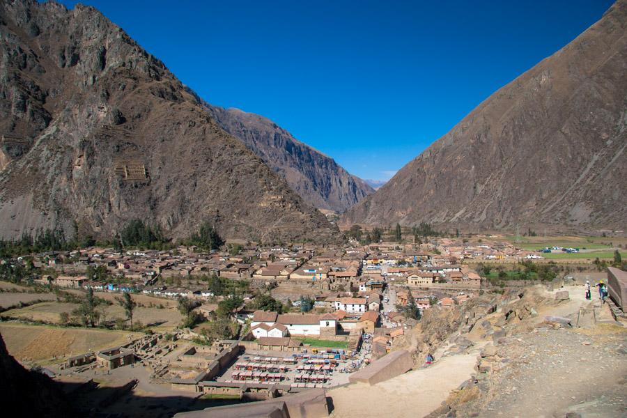 Panoramica de Provincia de Ollantaytambo, Ullantay...