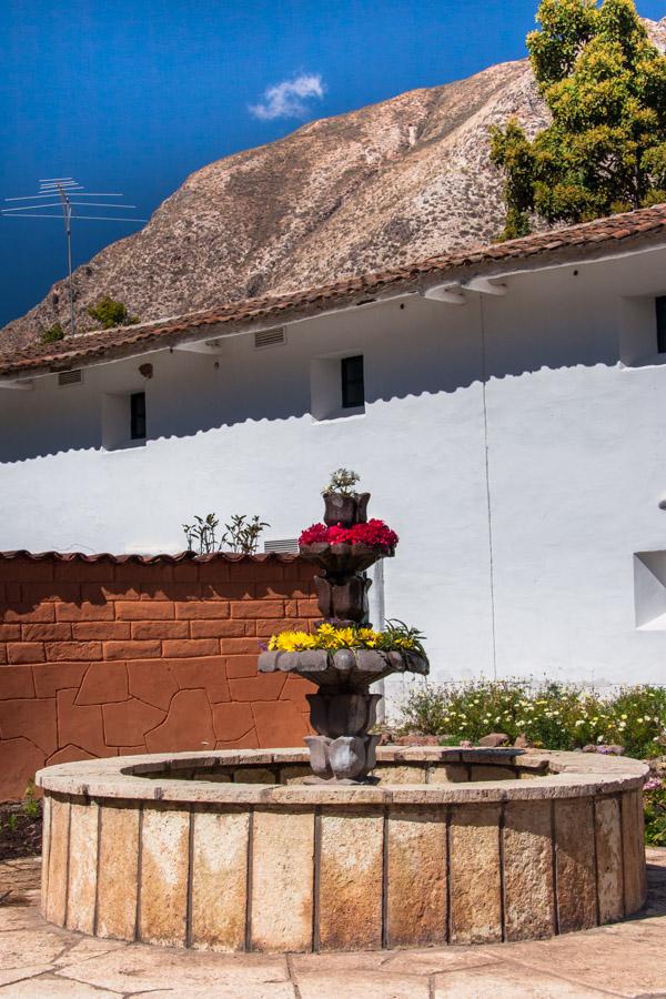 Fuente de la Soneta Posada del Inca Yucay, Yucay, ...