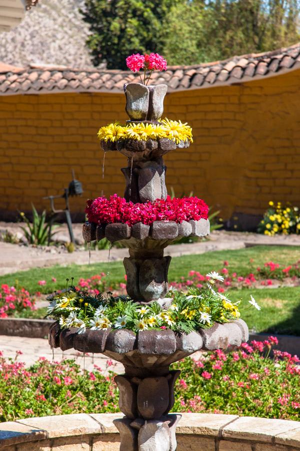 Fuente de la Soneta Posada del Inca Yucay, Yucay, ...