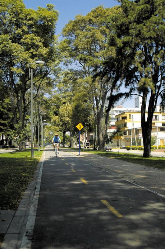 Cicloruta en Bogota, Cundinamarca, Colombia