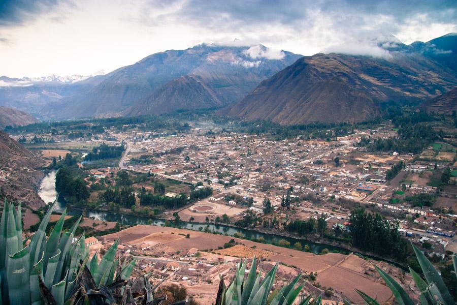 Panoramica de Urambamba, Valle Sagrado de Los Inca...