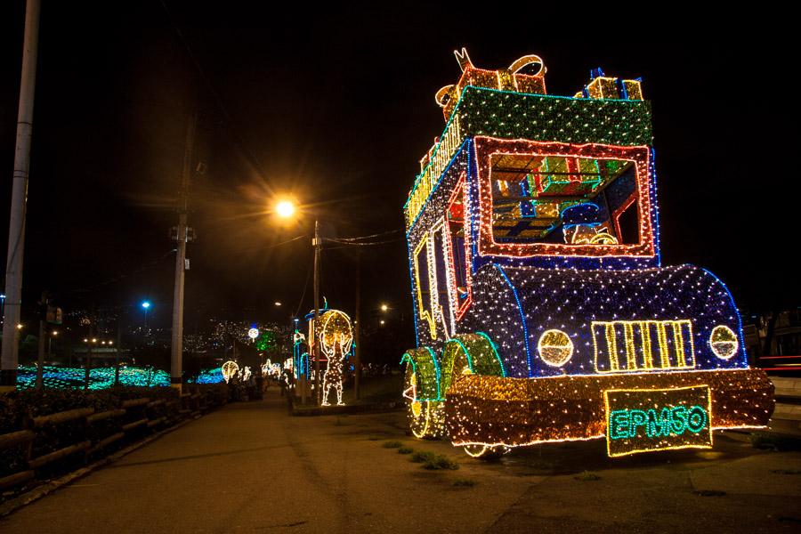 Alumbrado Navideño en Medellin