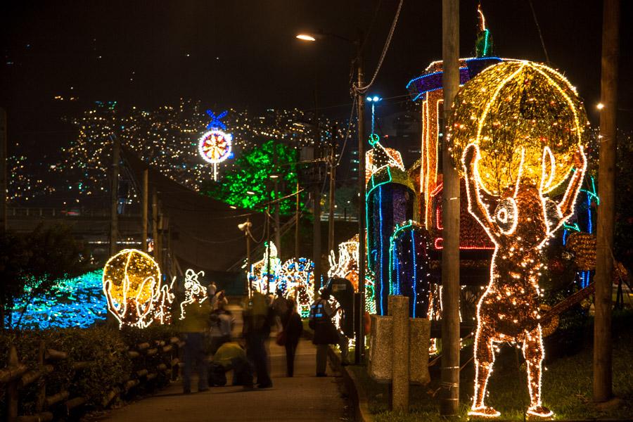 Alumbrado Navideño en Medellin