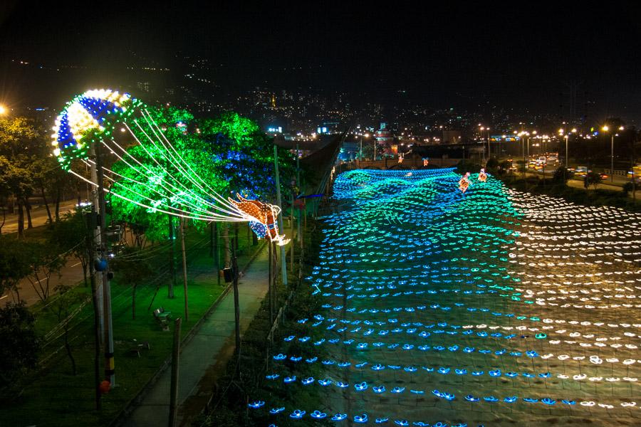 Alumbrado Navideño en Medellin