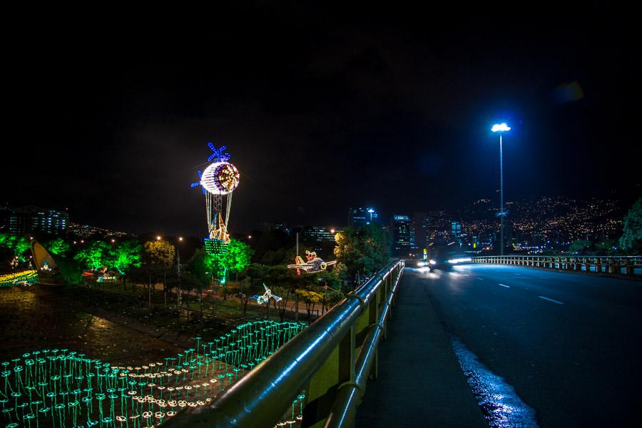 Alumbrado Navideño en Medellin