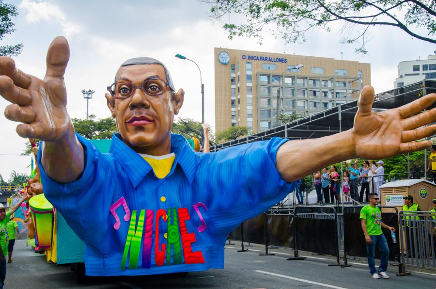 Carroza Jairo Varela, Feria de Cali, Cali, Santiag...