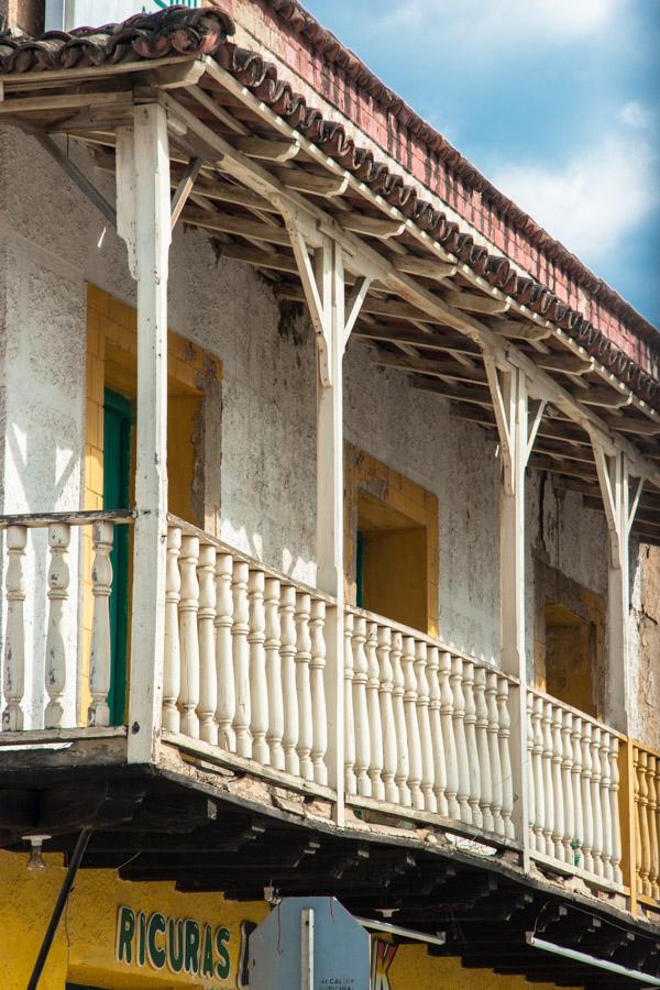 Balcon de una Casa en Cienaga Magdalena, Colombia