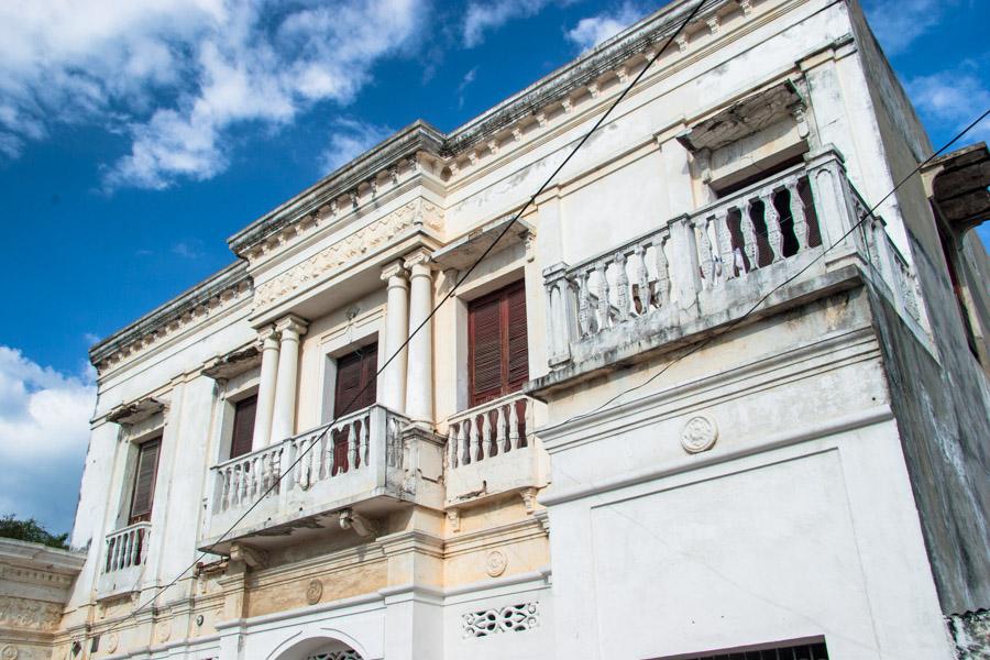 Fachada de La Casa Del Diablo, Cienaga Magdalena, ...