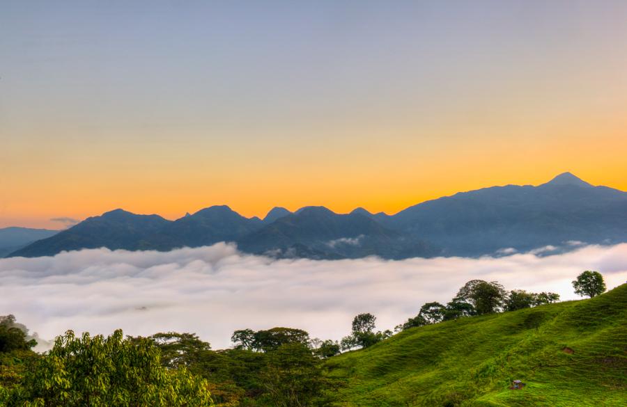 Paisaje del Suroeste Antioqueño, Antioquia, Colom...