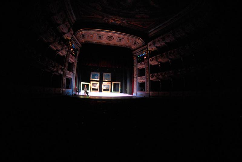 Interior del Teatro Cristobal Colon, Bogota, Cundi...