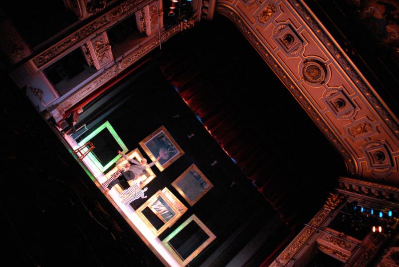 Interior del Teatro Cristobal Colon, Bogota, Cundi...