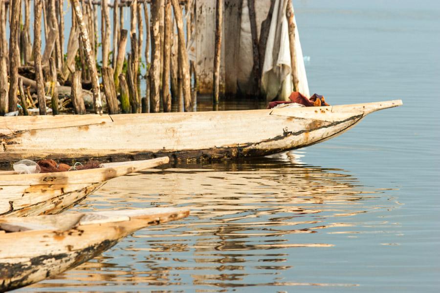 Canoas, Vacias en Cienaga Magdalena, Colombia