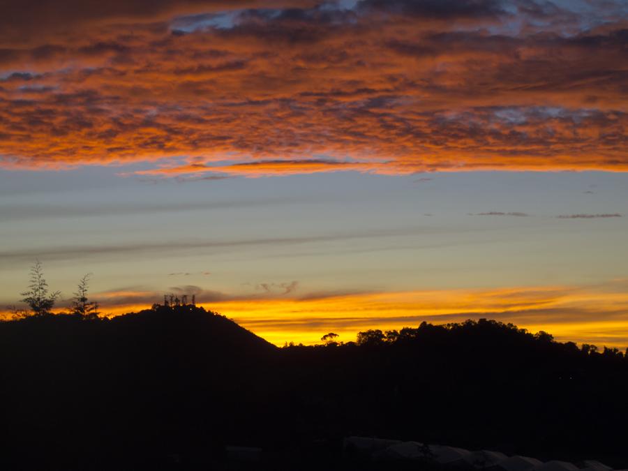 Atardecer en Santa Elena, Medellin, Antioquia, Col...