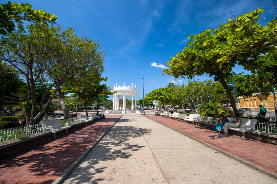 Parque Centenario en Cienaga Magdalena, Colombia