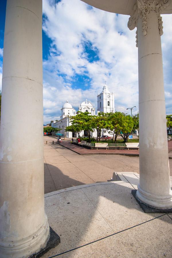 Templete del Parque Centenario de Cienaga Magdalen...