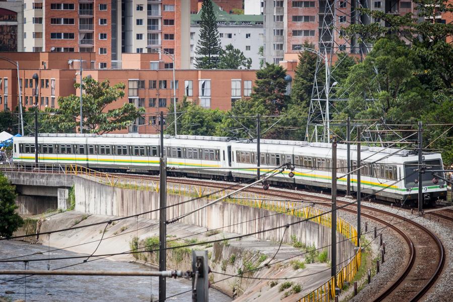 Metro de la Ciudad de Medellin Colombia